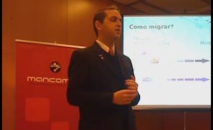 Claudio Filho, na presentación de Galinux