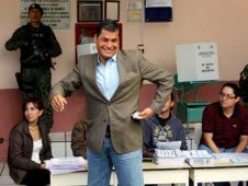 Correa, despois de votar