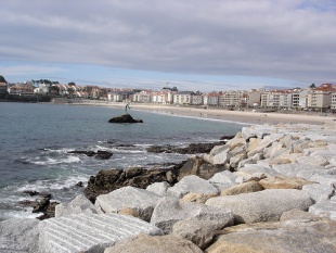 Praia de Silgar, en Sanxenxo. Flickr: Benito Juncal